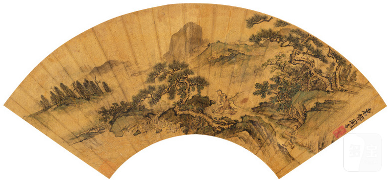 周 臣（约1460-1535） 松下高士